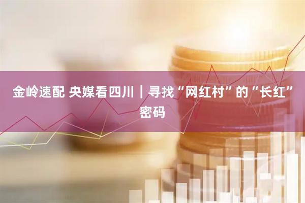金岭速配 央媒看四川｜寻找“网红村”的“长红”密码